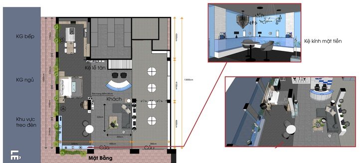 Chiếu sáng showroom nội thất, mô hình nhà ở thu nhỏ - Ảnh 1.